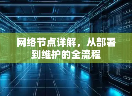网络节点详解，从部署到维护的全流程